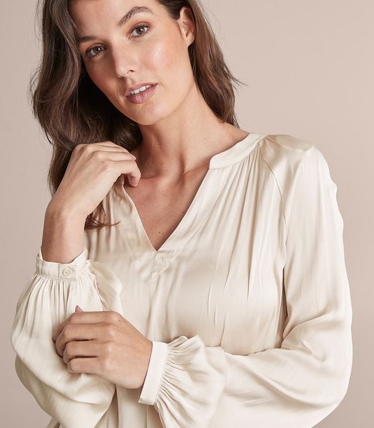 Preview Long Sleeve Smock Top