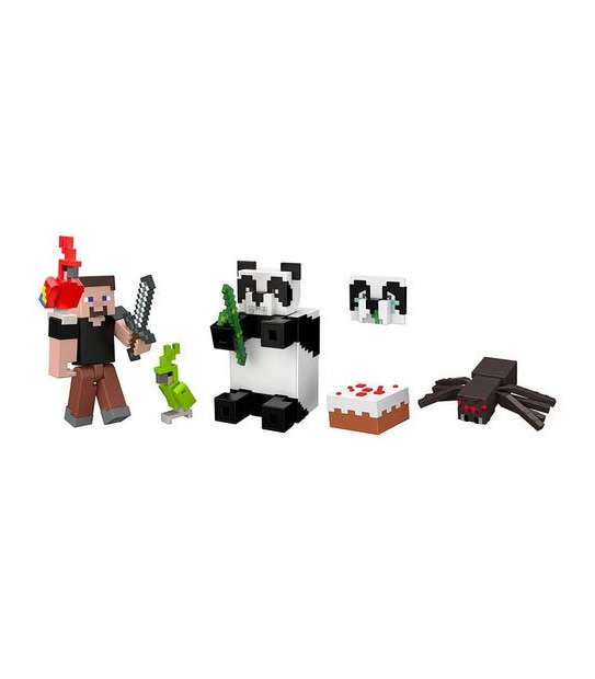 Minecraft Panda's Birthday Party Figure Adventure Pack
