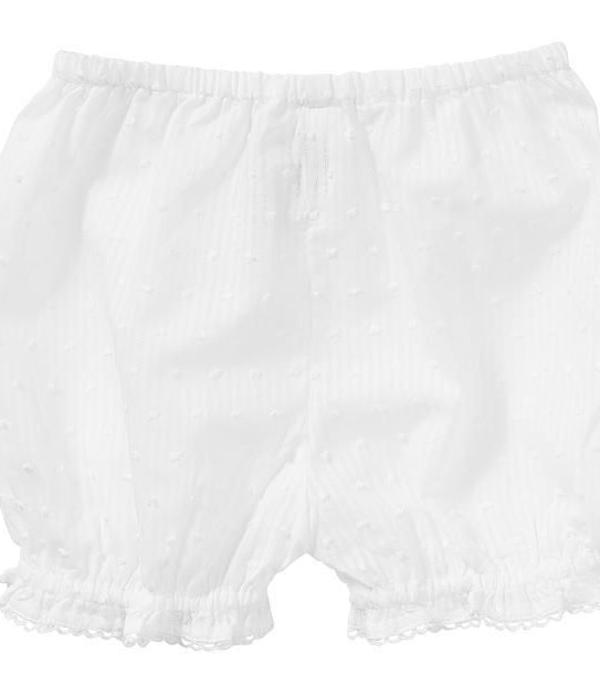 Baby Sleeveless Poplin Pyjama Set - White