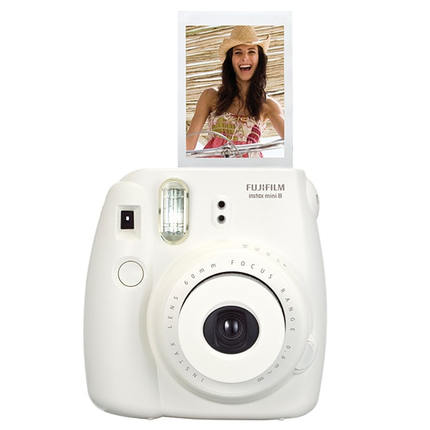 FUJIFILM Instax Mini 8 Camera - White