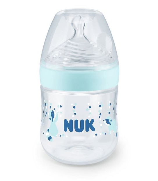NUK Nature Sense 150ml Baby Bottle with Temperature Control - Assorted*