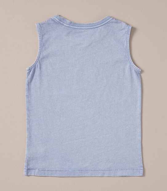 245195_04 SL TANK WASHED TIGER - BEL AIR BLUE