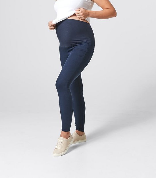 Maternity Over The Belly Drill Pants