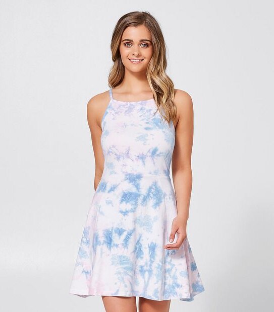 Lily Loves Skater Dress - Tie Dye