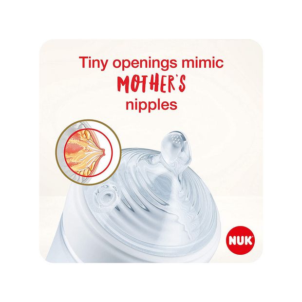 Nuk nipple best sale direction