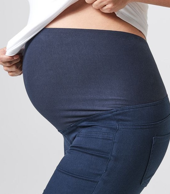 Maternity Over The Belly Drill Pants