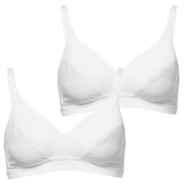 2 Pack Classic Wirefree Bra, Style:CN1530 2 Pack Classic Wirefree Bra, Style:CN1530
