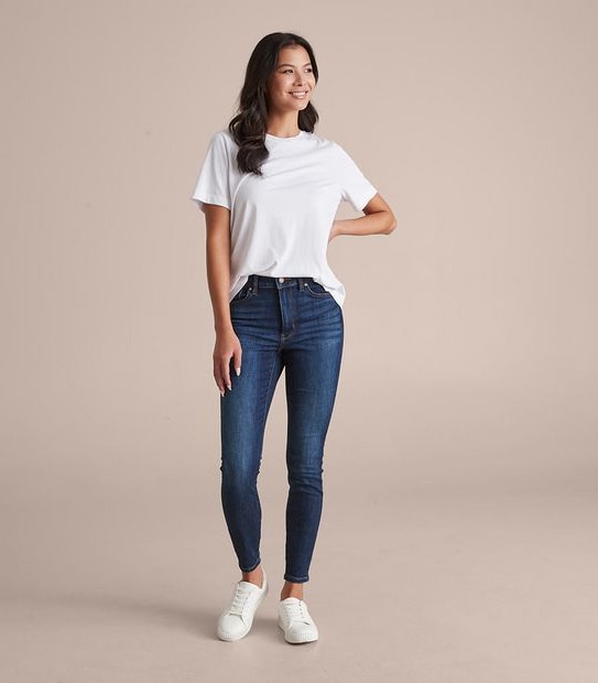 Sophie Skinny High Rise Ankle Length Jeans