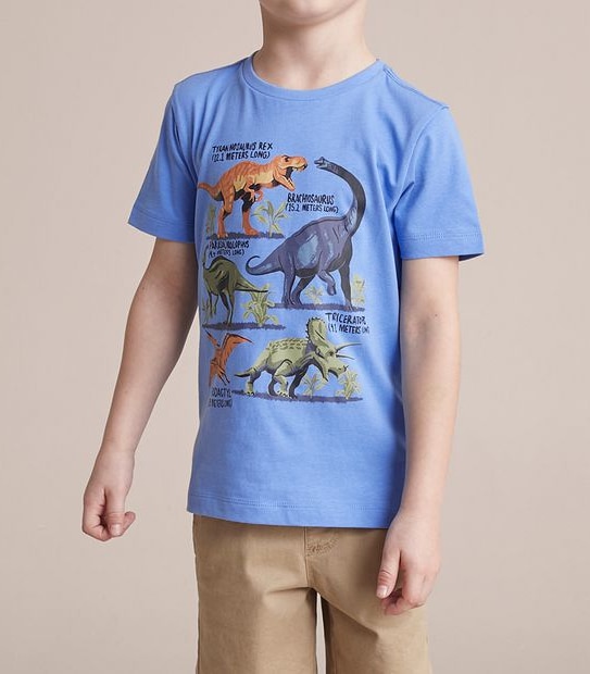 245138_15 SS TEE TABLE DINO - MARINA