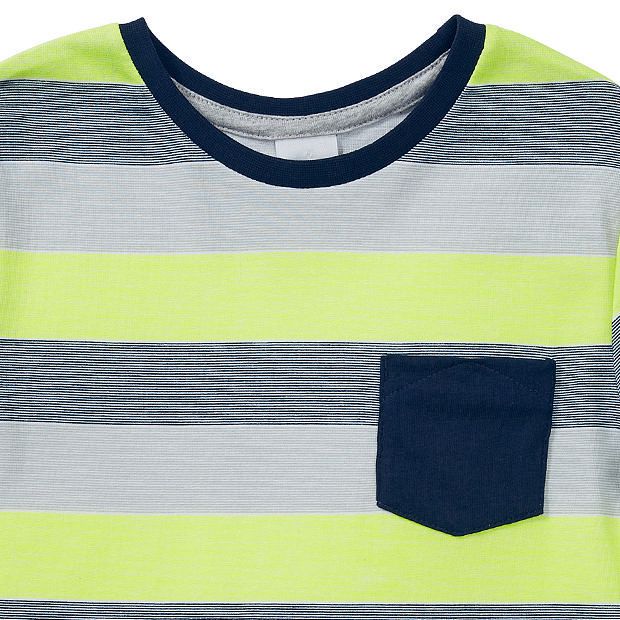 Short Sleeve Stripe Pocket TShirt Target Australia