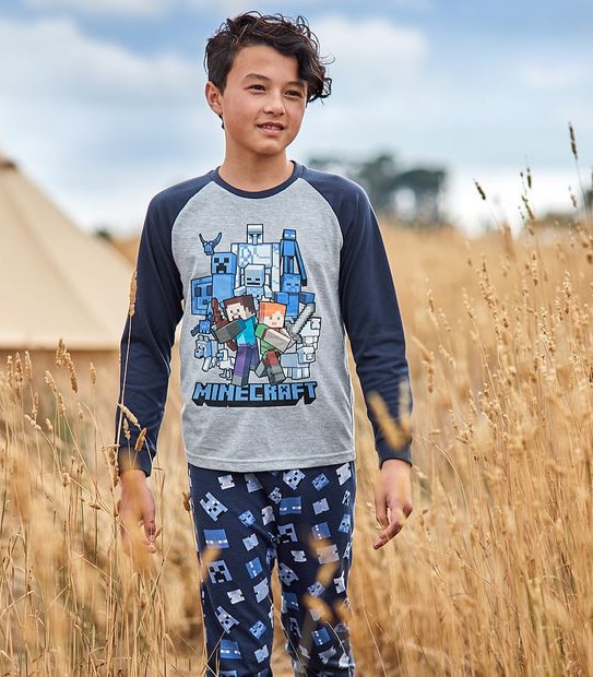 Minecraft Print Pyjama Set