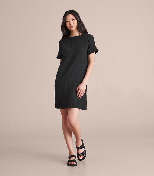 Double Cloth Shift Dress