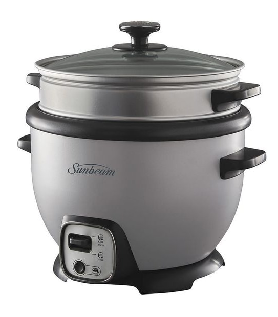 Sunbeam Rice Cooker And Sauté 10 Cup RCP4000SV Target Australia