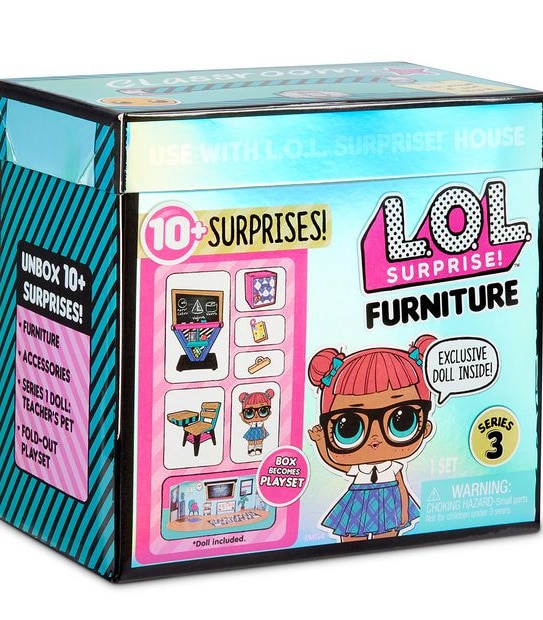 L.O.L Surprise! Furniture Series 3 Playset Assorted