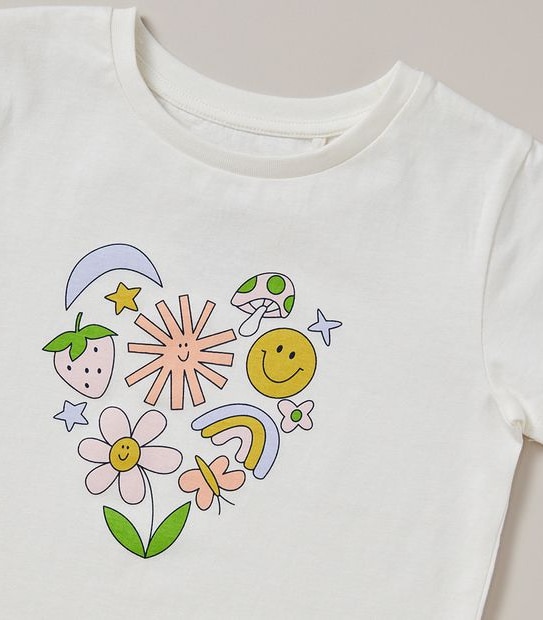 Organic Cotton Print T-shirt