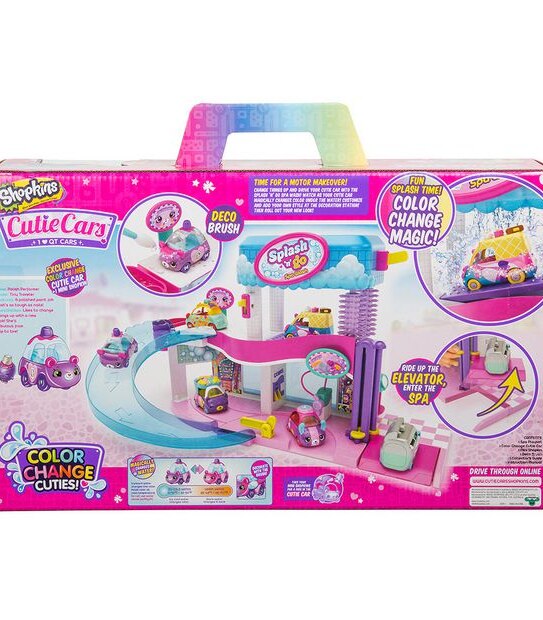 Shopkins Cutie Cars Splash 'N' Go Playset