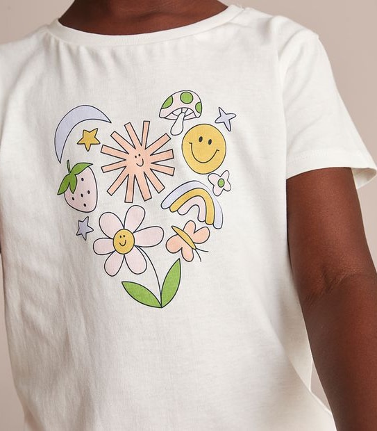 Organic Cotton Print T-shirt