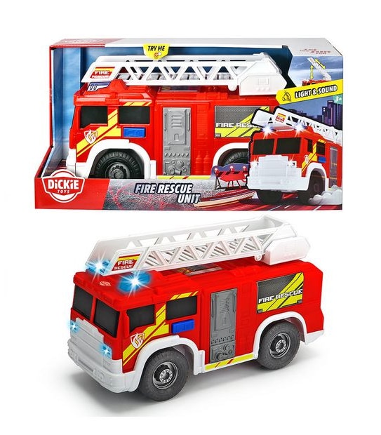 DICKIE Toys Medium Action Series Vehicles with Light & Sound - Assorted*