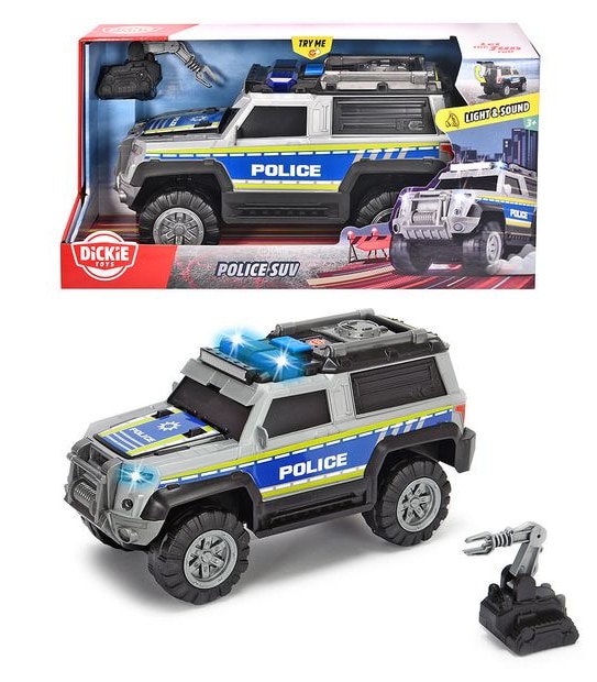 DICKIE Toys Medium Action Series Vehicles with Light & Sound - Assorted*