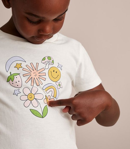 Organic Cotton Print T-shirt