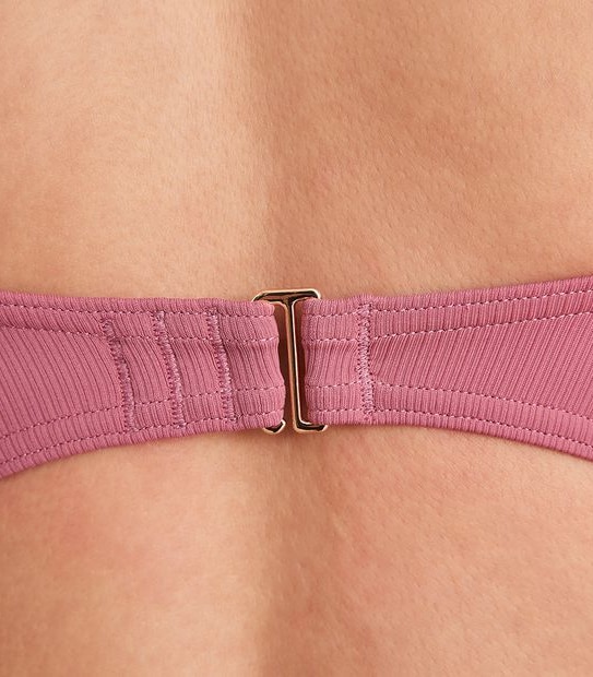Twist Front Underwire Swim Bikini Top