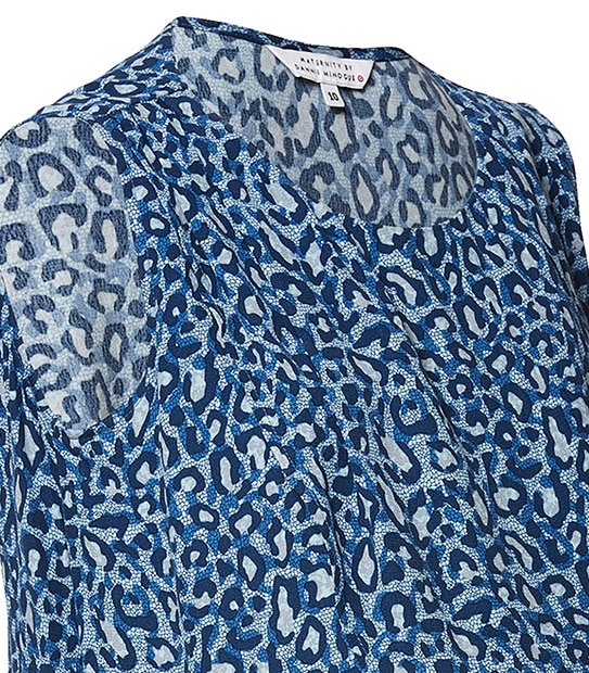 Maternity by Dannii Minogue Wrap Nursing Top - Animal Print