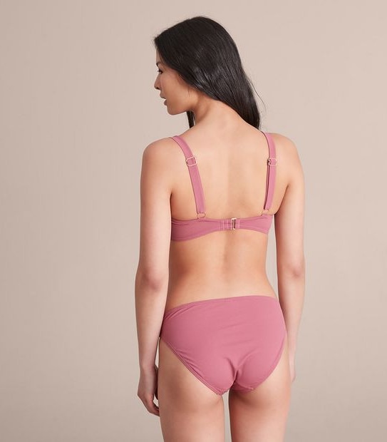 Twist Front Underwire Swim Bikini Top