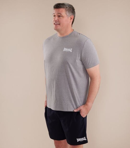 Lonsdale London Plus Size Lennox Active T-Shirt