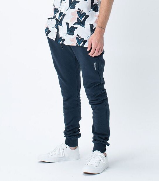 ZxZanerobe Fleece Jogger Pants- Navy Blue