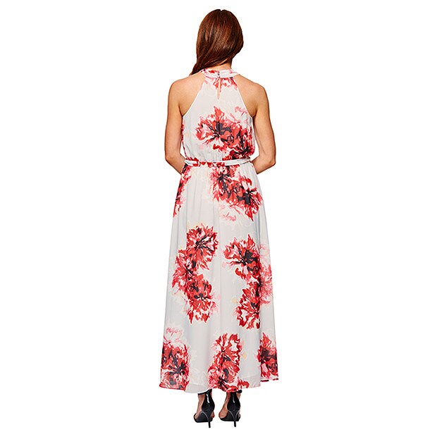 Watercolour Floral Halter Maxi Dress | Target Australia