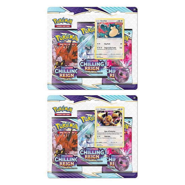 Pokemon TCG: Sword & Shield Chilling Reign Expansion 3 Pack