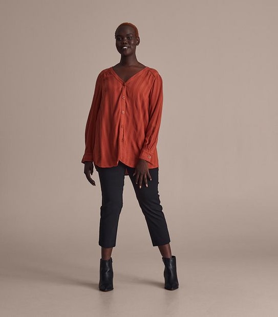 Curve 7/8 Length Slim Leg Bengaline Pants 