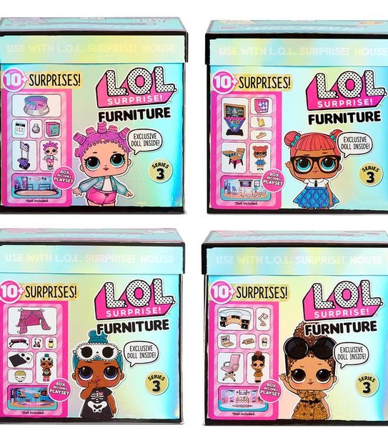 L.O.L Surprise! Furniture Series 3 Playset Assorted