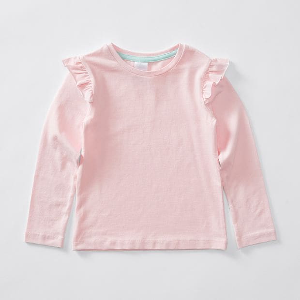 2 Pack Long Sleeve Plain & Print TShirt Target Australia