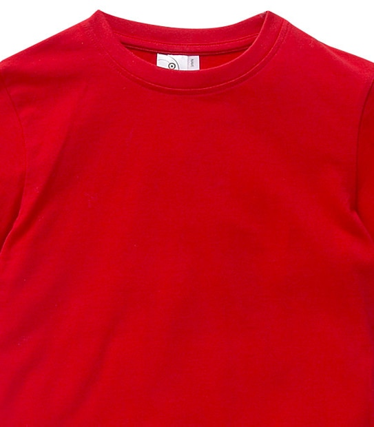 Plain School Tee - Red