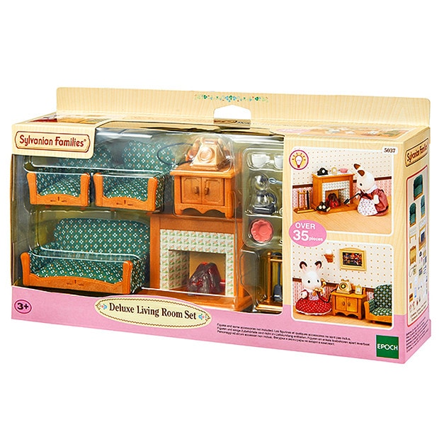 Sylvanian Families Deluxe Living Room Set | Target Australia Sylvanian Families Deluxe Living Room Set. Hover or Touch to zoom. Enlarge