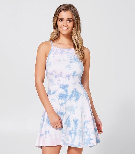 Lily Loves Skater Dress - Tie Dye