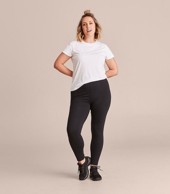 Curve Organic Cotton Full Length Leggings