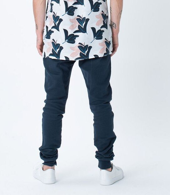 ZxZanerobe Fleece Jogger Pants- Navy Blue