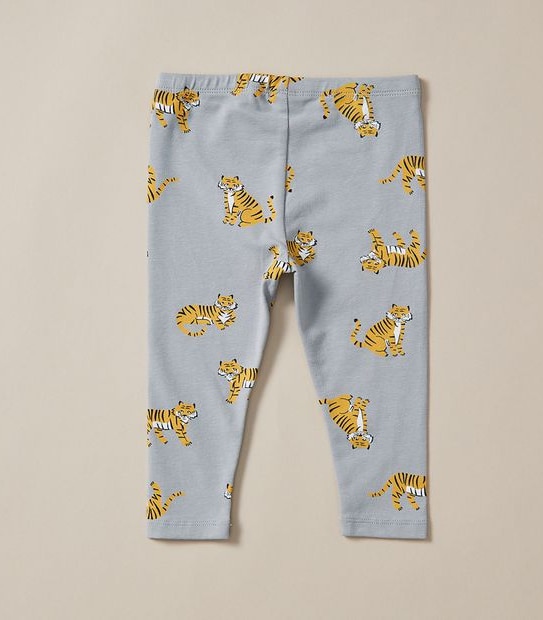 Baby Organic Cotton Print Leggings