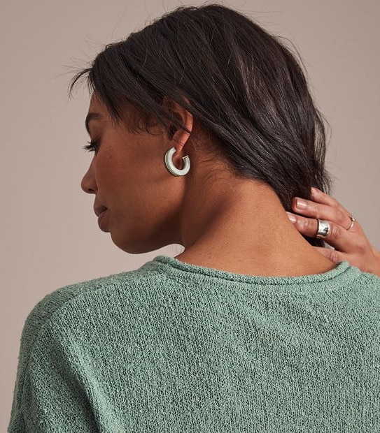 Lily Loves Knit Crew Neck Top