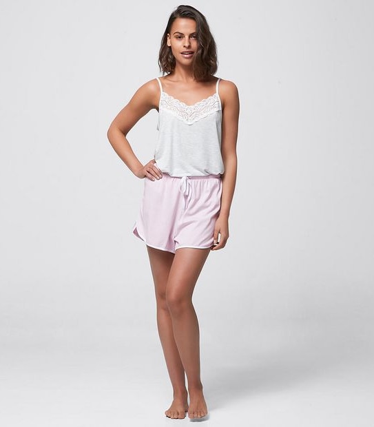 Lily Loves Jersey Dolphin Hem Sleep Shorts 