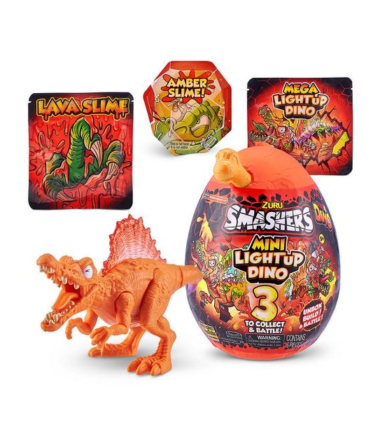 Smashers Mini Light Up Surprise Egg by ZURU - Assorted*