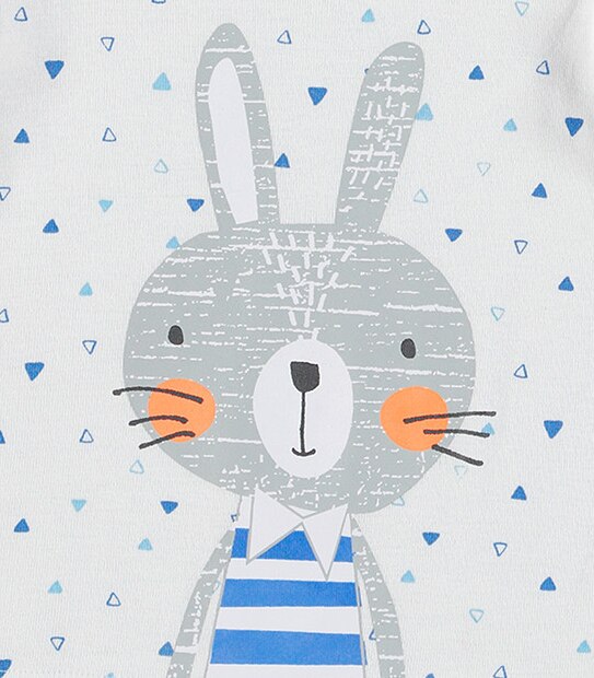 Baby Rib Bunny Pyjama Set 2 of 5