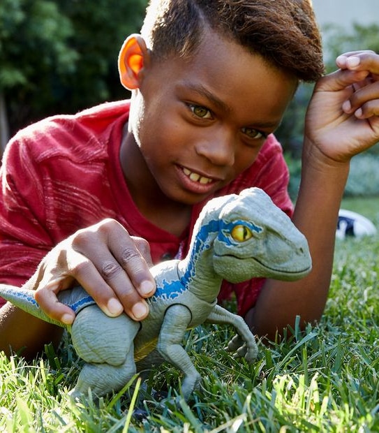 Jurassic World Primal Pal Blue