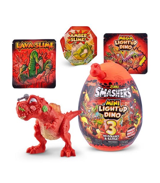 Smashers Mini Light Up Surprise Egg by ZURU - Assorted*
