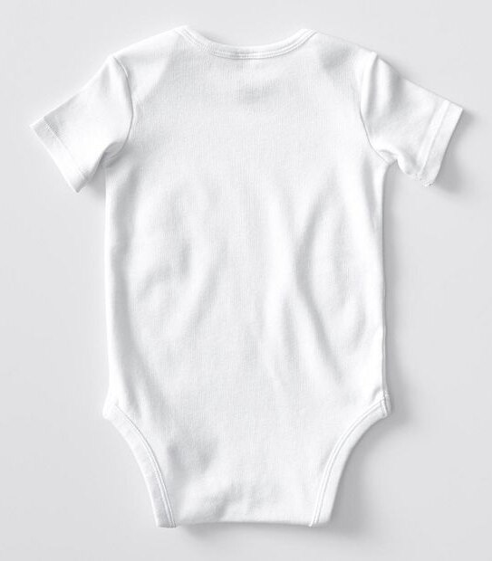 Baby Organic Cotton 3 Pack Short Sleeve Bodysuits