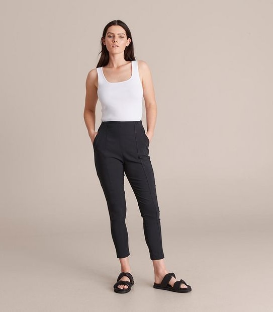 Preview High Waist Tapered Pants