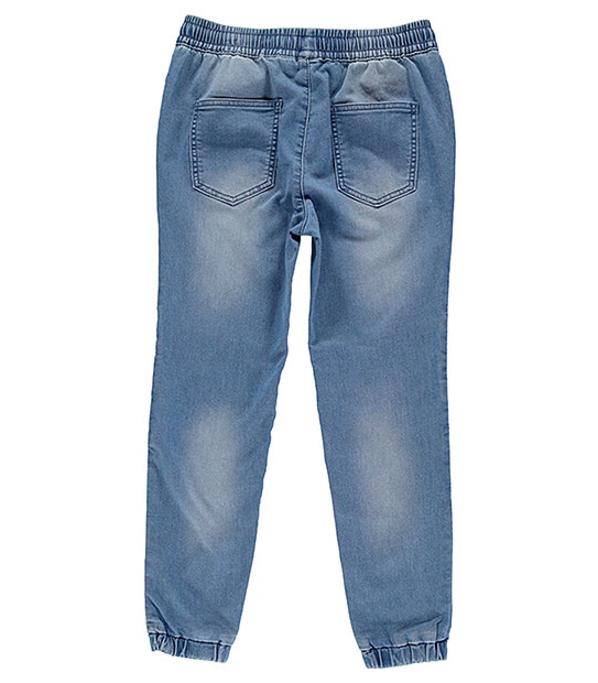 Denim Knit Jogger Pants