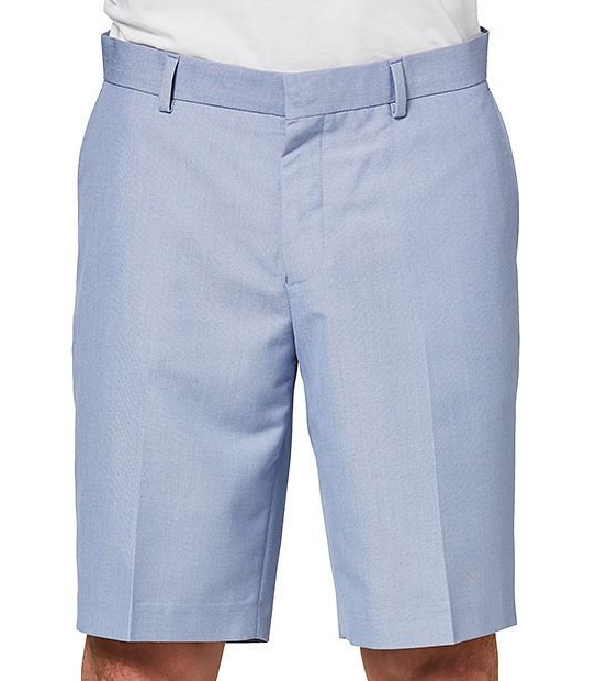 Tailored Suit Shorts - Light Blue